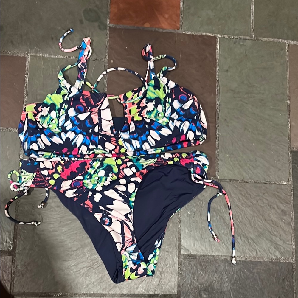 Andie Swim Bikini SET - butterfly pattern-